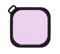 Filtro subacqueo con alloggiamento impermeabile, rivestimento ad alta permeabilità, alta trasmissione luminosa per action camera (filtro viola)