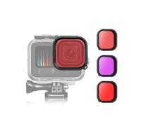 Filtro subacqueo impermeabile per GoPro Hero 11/10/9 Red