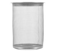 Filtro Tè in Acciaio Inossidabile per Teiera, Maglia Fine | Argento, per Erbe e Oolong, Ricambio Metallico, Filtro Residui, Accessorio da Tè per Infusi