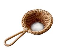 Filtro Tè Intrecciato in Rattan, per Tè e Spezie, Resistente | Accessori per Tè, Uso in Ristoranti e Hotel, Filtra i Residui, Non Si Deforma Facilmente
