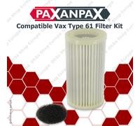 Filtro Tipo 61 Per Vax Energise Tempo U86-E1-Be Aspirapolvere Verticale