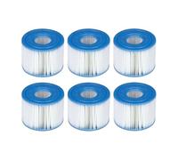 Filtro Tipo S1, Compatibile Con Intex PureSpa, Compatibile Con I Modelli Di Vasca Idromassaggio E Spa Gonfiabili 29001E.(6pcs)