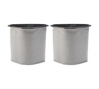 Filtro triangolare in tessuto per ProTeam 834072, tessuto lavabile e resistente agli strappi, capacità 6 Qt, compatibile con aspirapolvere a zaino per Coach per Pro 6, GoFit 6 (confezione da 2)