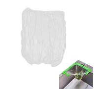 Filtro triangolare per lavello per avanzi di cucina - Scaffale di scarico multifunzionale e sacchetti a rete usa e getta da 50 pezzi,Drenaggio del lavello in rete con scolapiatti ad angolo a tre
