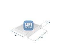 Filtro UFI 53.148.00, Aria Interna Per AUDI, SEAT, SKODA, VW