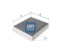 Filtro UFI 54.178.00, Aria Interna Per CADILLAC, CHEVROLET, OPEL, SAAB, VAUXHALL