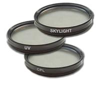 Filtro Ultra Violetto DynaSun UV 62mm + Polarizzatore Circolare CPL 62 mm C-PL + Skylight SKY