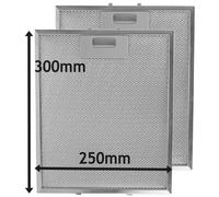 Filtro Universale a Rete Metallica Antigrasso per Aspiratore Cappa Da Cucina (Co