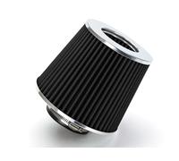 Filtro Universale Inlet Short Ram Cold Air Intake Rotondo/Conico NERO Per Acura