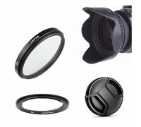 Filtro UV da 67 mm e amp;Copriobiettivo, anello adattatore, for fotocamera digitale For Canon For Powershot SX50 SX40 SX530 SX540 For HS (Size : SX540)