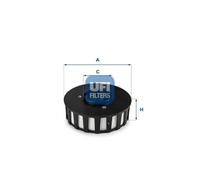 UFI 27.686.00 Filtro, Ventilazione monoblocco
