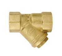 FILTRO Y CON VALVOLA DI SPURGO 1/2" DN 15 PN 16 Valvole Rubinetti Sfera