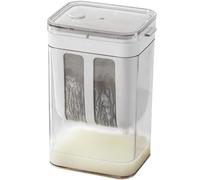 Filtro yogurt a maglie fine di yogurt di yogurt greco con coperchio trasparente a formaggio compatto separatore separatore separatore di piatto di yogurt per preparare il succo di caffè yogurt greco s