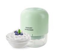 Filtro Yogurt a Pressione | Filtro per Latte di Soia | Setaccio a Maglie Fini Rimovibile per Formaggio Succo Caffè Cucina Latte