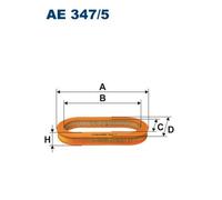 FILTRON AE 347/5 Filtro aria per ROVER