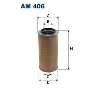 FILTRON AM 406 Filtro aria per MERCEDES-BENZ