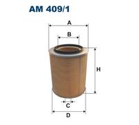 FILTRON AM 409/1 Filtro aria per IVECO