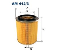 Filtron Am 412/3 Filtro Dell'Aria Per KIA