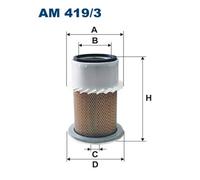FILTRON AM 419/3 Filtro aria per ZETOR