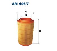FILTRON AM 446/7 Filtro aria per MAN,SOLARIS