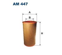 FILTRON AM 447/1 Filtro aria per BMC,DAF,KAMAZ,MERCEDES-BENZ,SOLARIS,TERBERG-BEN