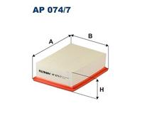 Filtro aria FILTRON AP 074/7