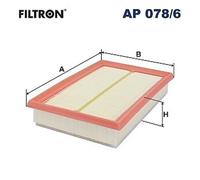 Filtron AP 078/6 Filtro Aria Per Fiat, Jeep