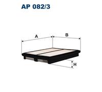 FILTRON AP 082/3 Filtro aria per DAEWOO