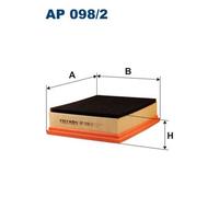 FILTRON AP 098/2 Filtro aria per FIAT