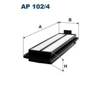 Filtro aria FILTRON AP102/4
