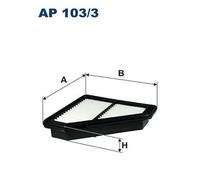 Filtron AP 103/3 Filtro Aria Per Honda