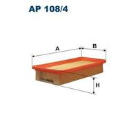 FILTRON AP 108/4 Filtro aria per HYUNDAI GETZ (TB)