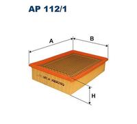 Filtro aria FILTRON AP112/1