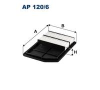 FILTRON AP 120/6 Filtro aria per MITSUBISHI