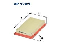 Filtron ap124/1 Filtro aria
