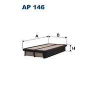 Filtro aria FILTRON AP146