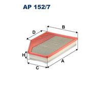 FILTRON AP 152/7 Filtro aria per CADILLAC,CHEVROLET,OPEL,VAUXHALL