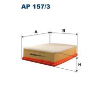 Filtro aria FILTRON AP157/3