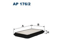 Filtro aria FILTRON AP176/2