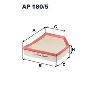 Filtron AP 180/5 Filtro Aria Per VOLVO
