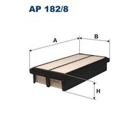 FILTRON AP 182/8 Filtro aria per KIA