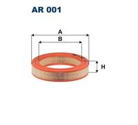FILTRON AR 001 Filtro aria per AUDI,BEDFORD,OPEL,SEAT,VAUXHALL,VW
