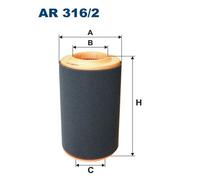 FILTRON AR 316/2 Filtro aria per CITROËN,FIAT,OPEL,PEUGEOT,VAUXHALL