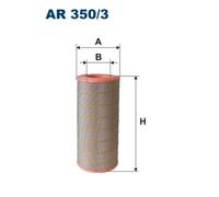 FILTRON AR 350/3 Filtro aria per BOVA,DAF,VAN HOOL,VDL