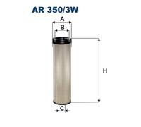 FILTRON AR 350/3W Filtro aria secondaria per BOVA,VDL