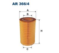 FILTRON AR 366/4 Filtro aria per SAAB