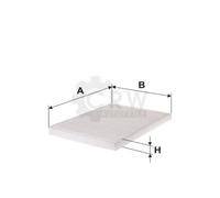 Filtron Filtro Abitacolo Particellare Per Fiat Coupe FA/175 Alfa Romeo 156 932