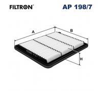 FILTRON Filtro Aria Inserto Filtro per Hyundai i10 1.0 Mpi 1.2 Ap 198/7