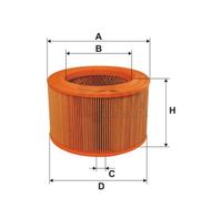 FILTRON Filtro Aria Inserto Filtro per Suzuki Samurai 1.3 AWD Sj 413 AM 469