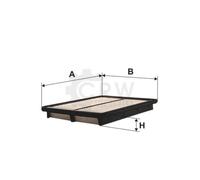 FILTRON Filtro Aria Motore Ap 182/5 Adatto A per Kia Sorento I Jc